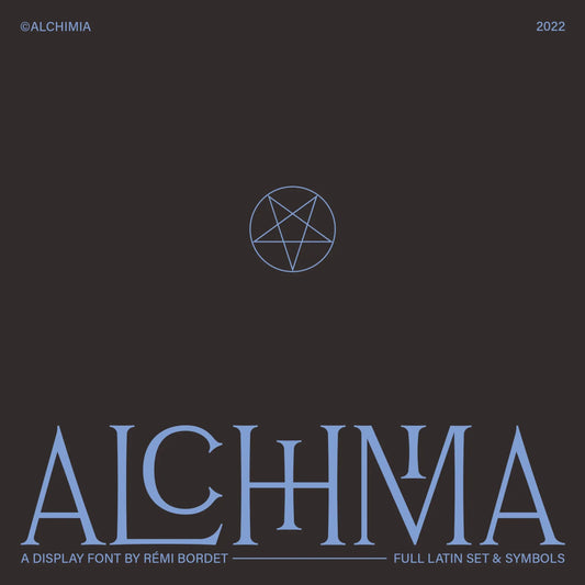 Alchimia Display Font - foxrockettstudio