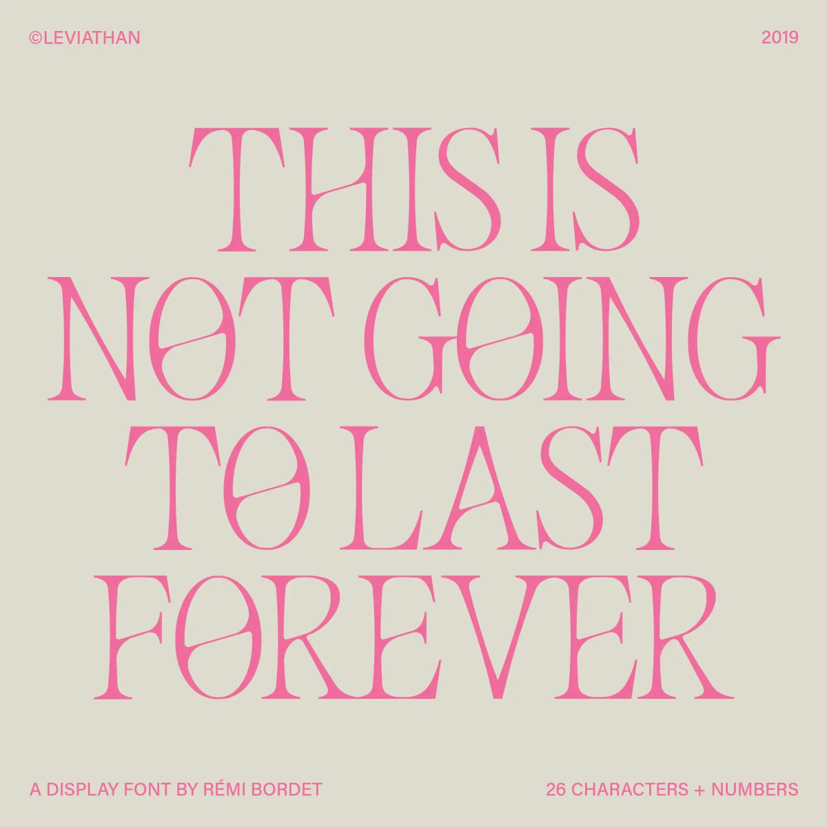 Orpheus Display Font - foxrockettstudio