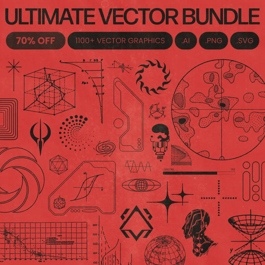 Ultimate Vector Bundle - 1100+ Assets 70% Off - foxrockettstudio