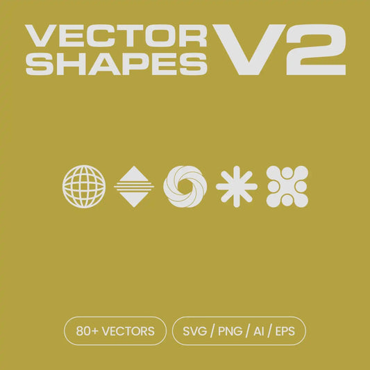 Vector Shapes Bundle – 50% Off - foxrockettstudio