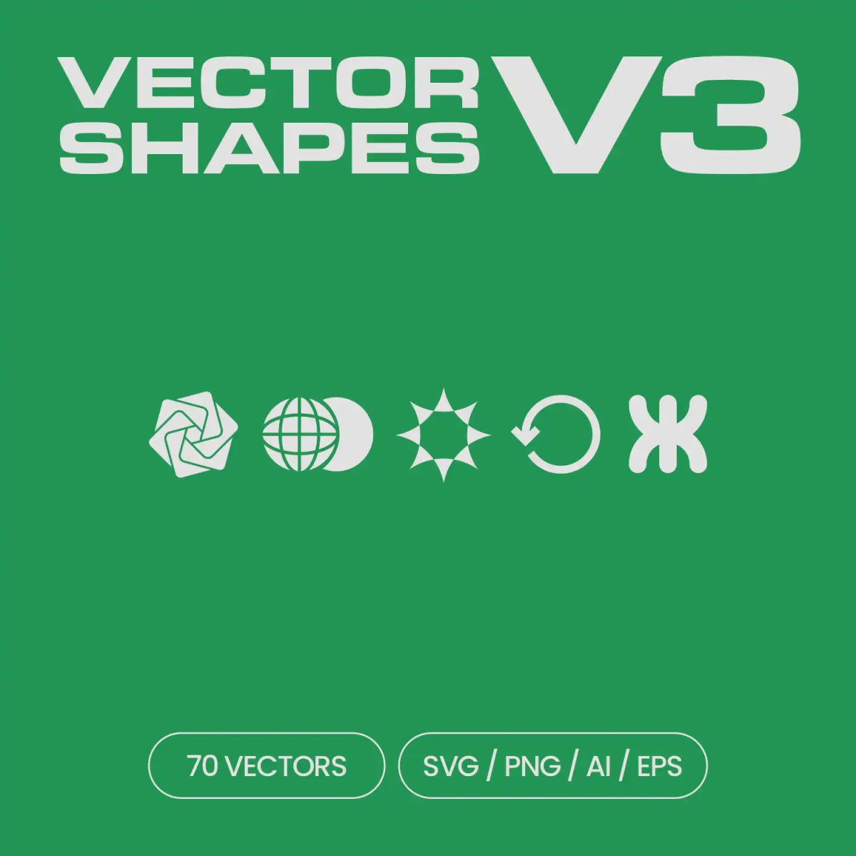 Vector Shapes Bundle – 50% Off - foxrockettstudio