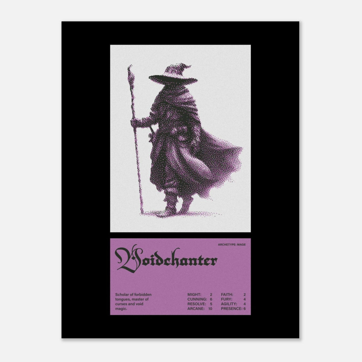 Voidchanter - Art Print - foxrockettstudio