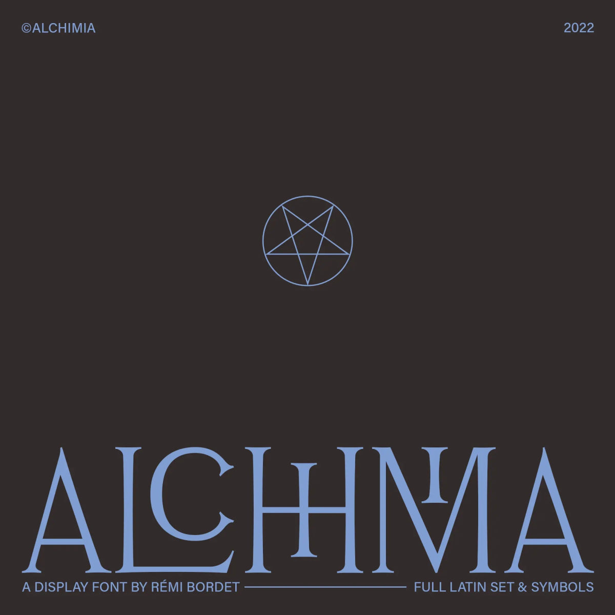 Alchimia Display Font - foxrockettstudio