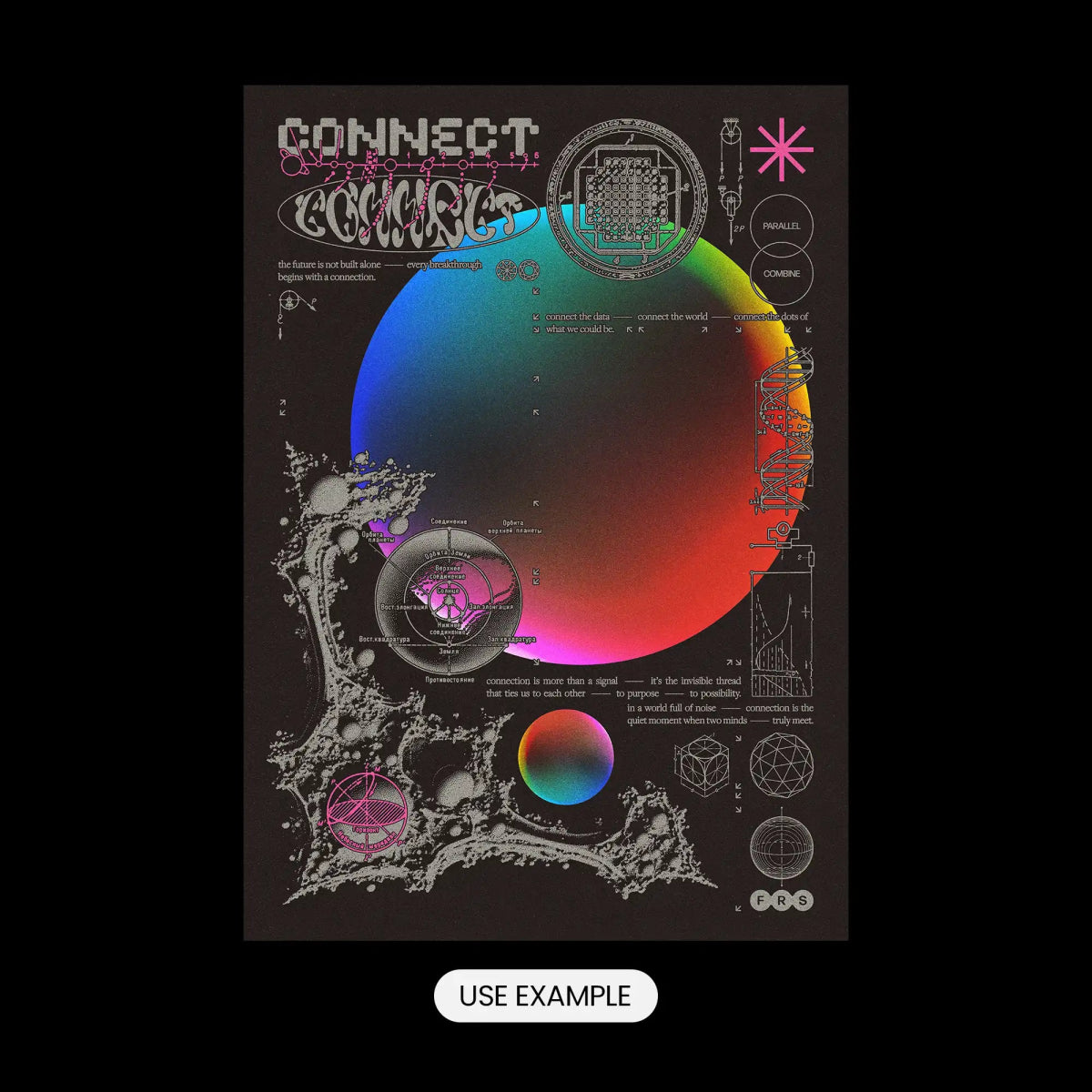 Chroma Spheres - Gradient Orbs - foxrockettstudio