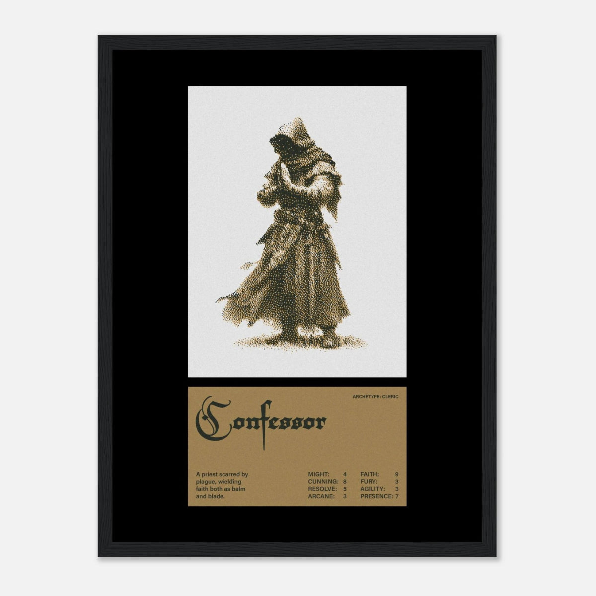 Confessor - Art Print - foxrockettstudio