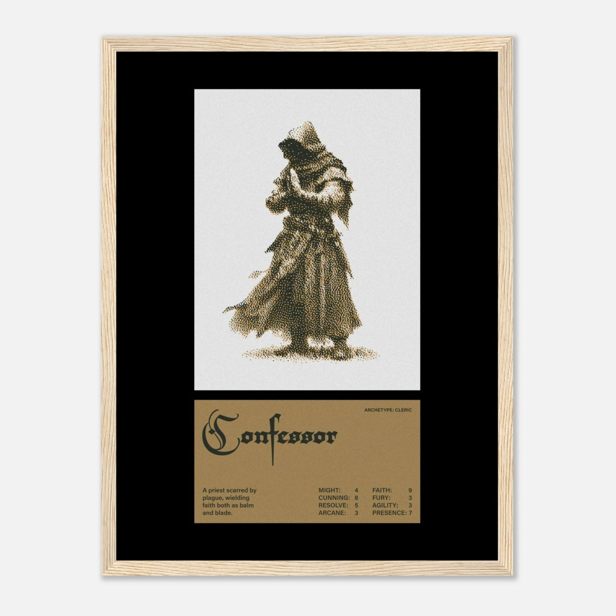 Confessor - Art Print - foxrockettstudio