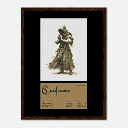 Confessor - Art Print - foxrockettstudio