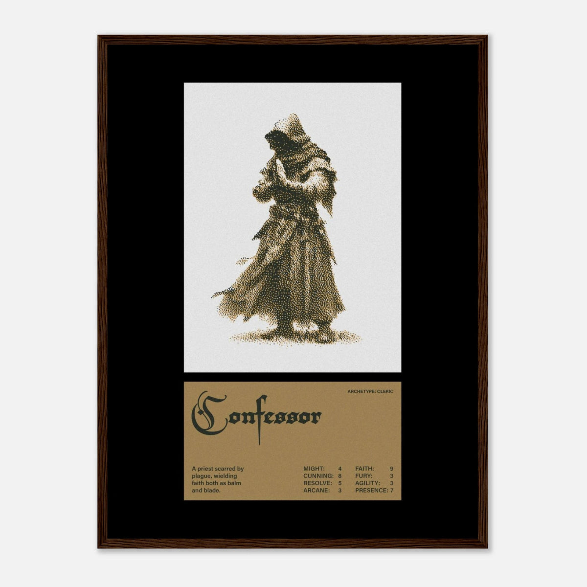 Confessor - Art Print - foxrockettstudio