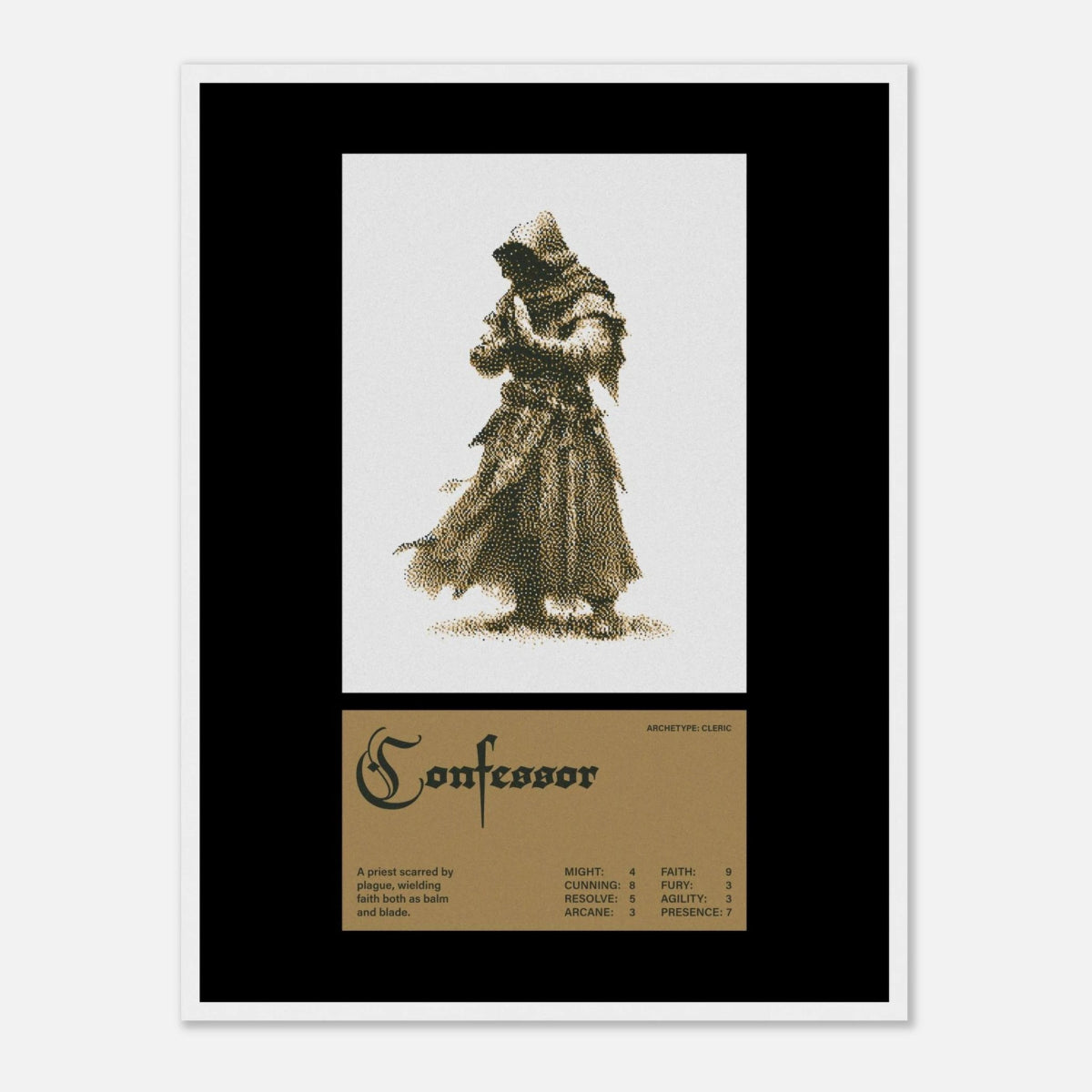 Confessor - Art Print - foxrockettstudio