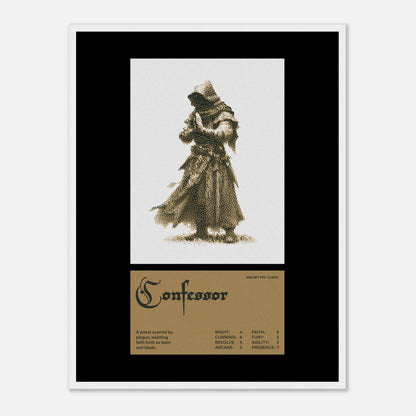 Confessor - Art Print - foxrockettstudio