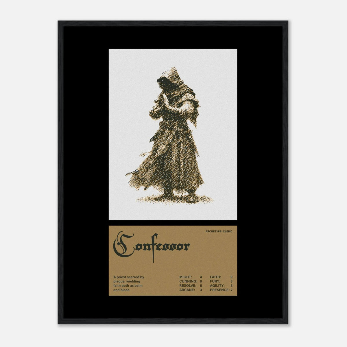 Confessor - Art Print - foxrockettstudio