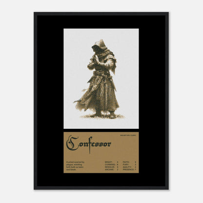Confessor - Art Print - foxrockettstudio