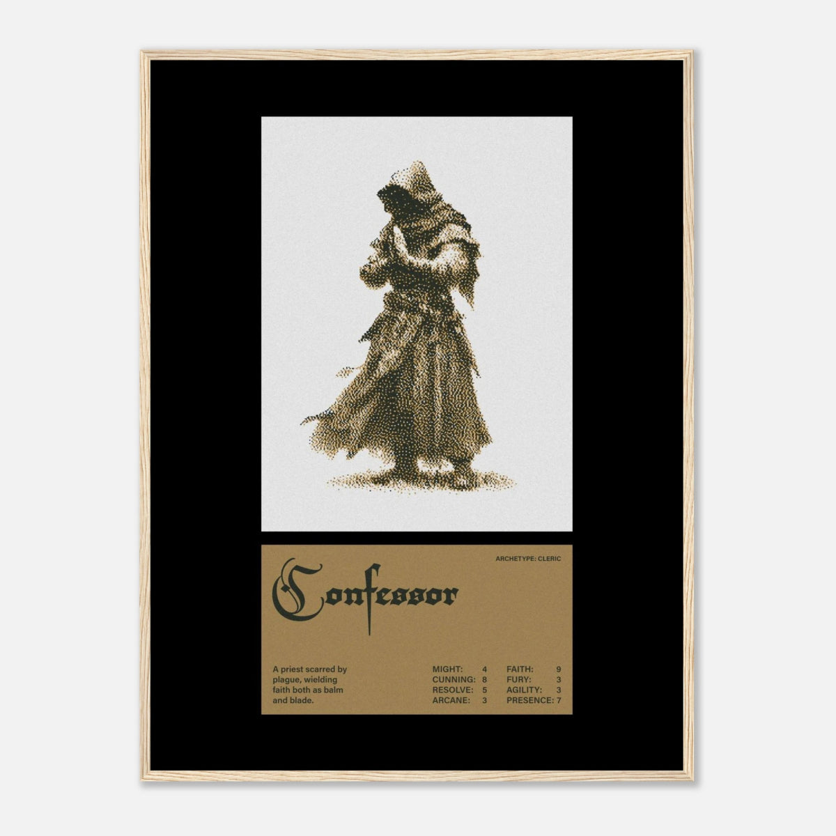 Confessor - Art Print - foxrockettstudio