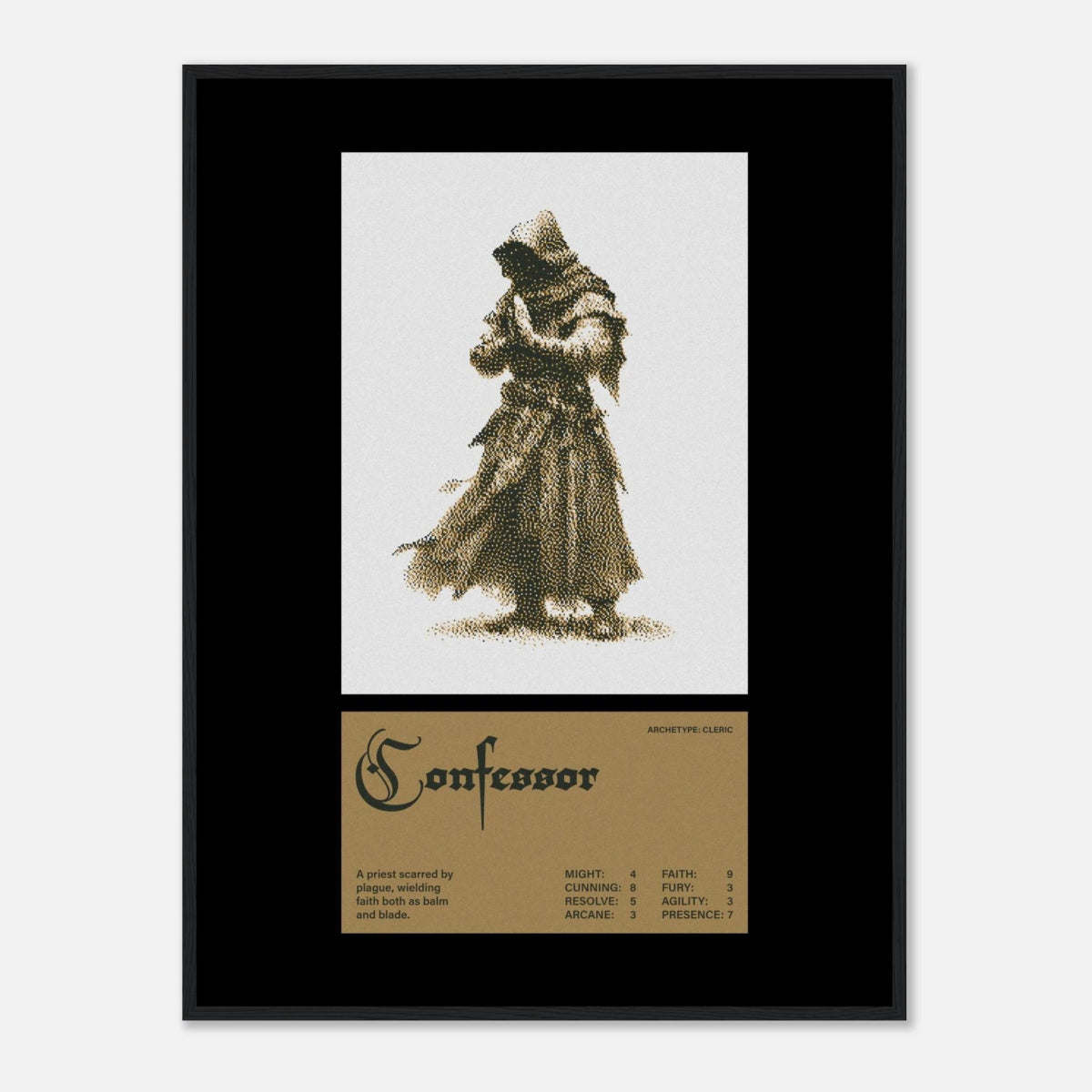Confessor - Art Print - foxrockettstudio