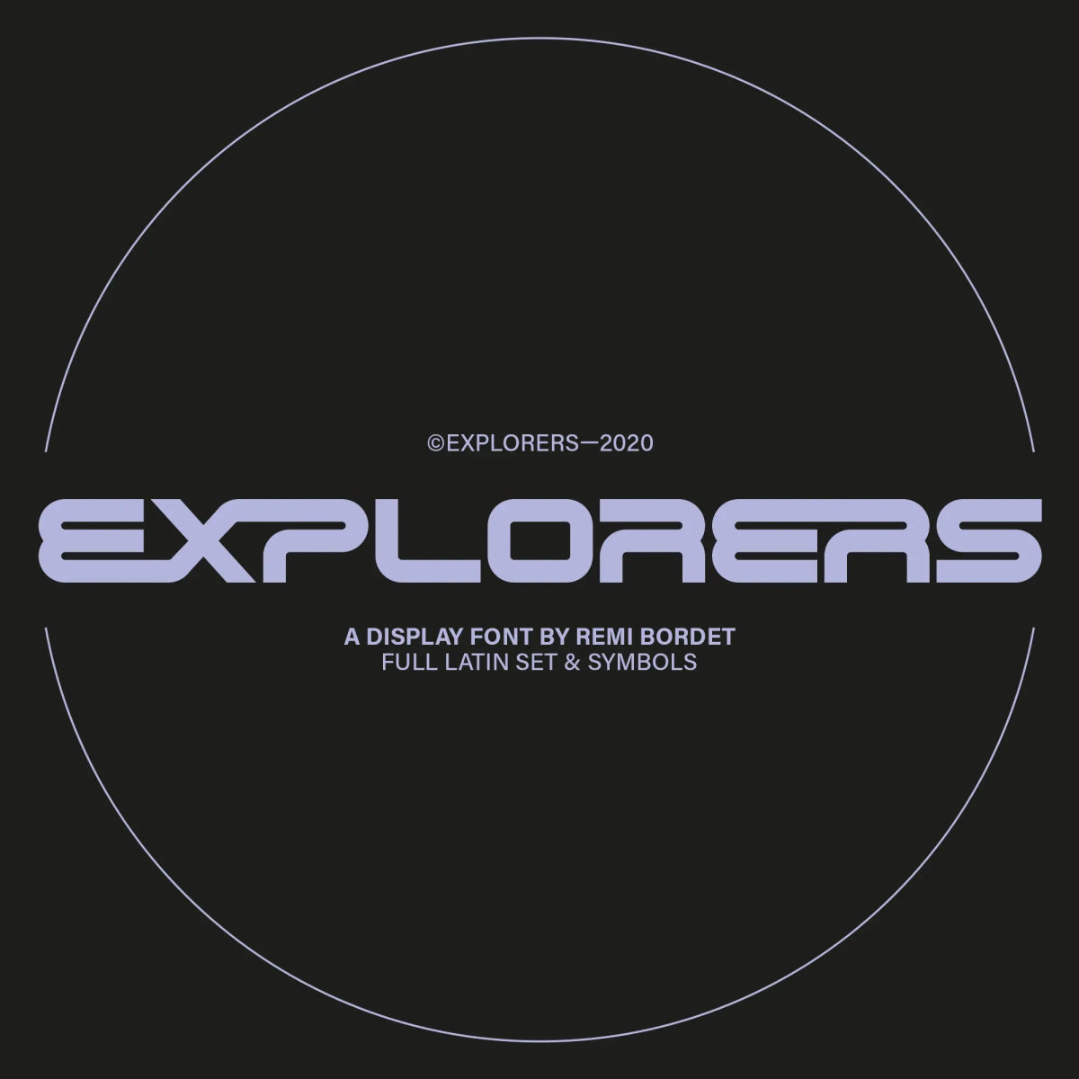 Explorers Display Font by Rémi Bordet - Fox Rockett Studio