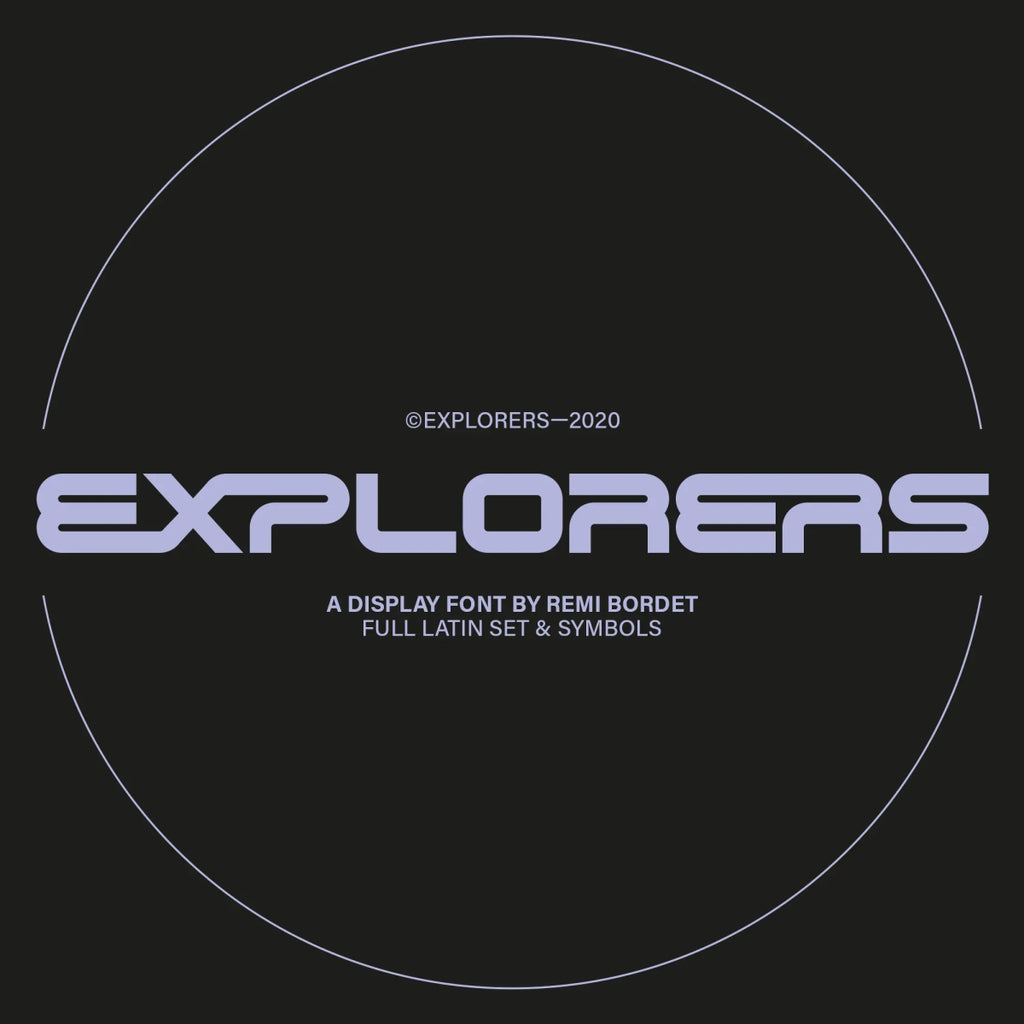 Explorers Display Font - foxrockettstudio