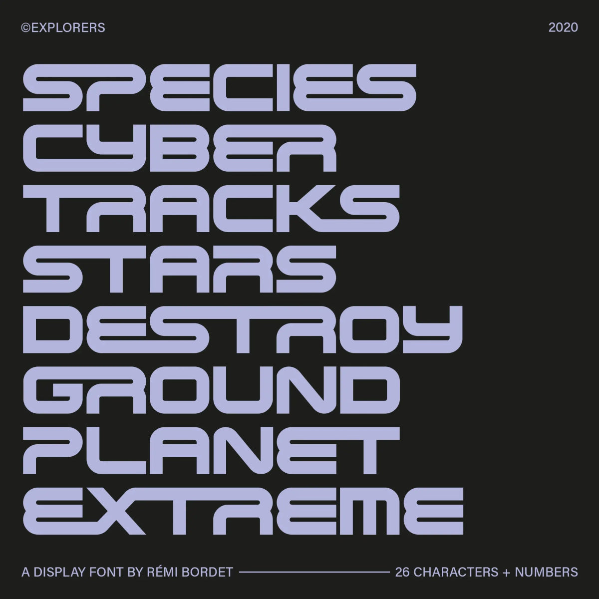 Explorers Display Font - foxrockettstudio