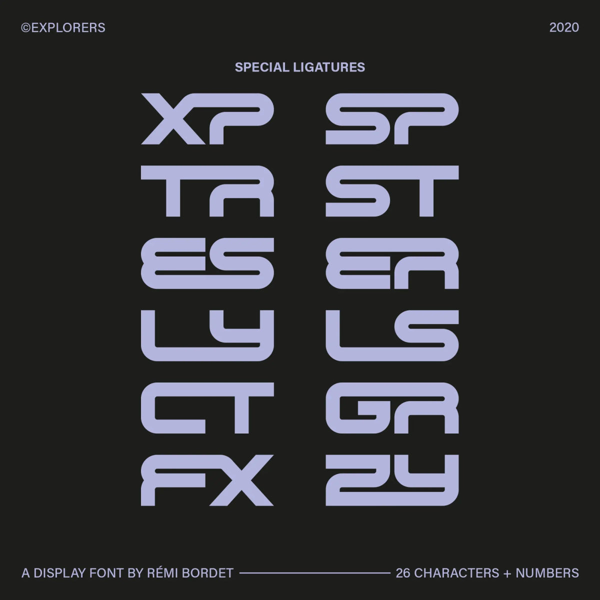 Explorers Display Font - foxrockettstudio