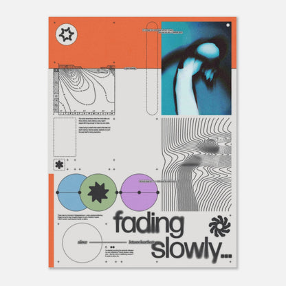 Fading Slowly [1] - Art Print - foxrockettstudio