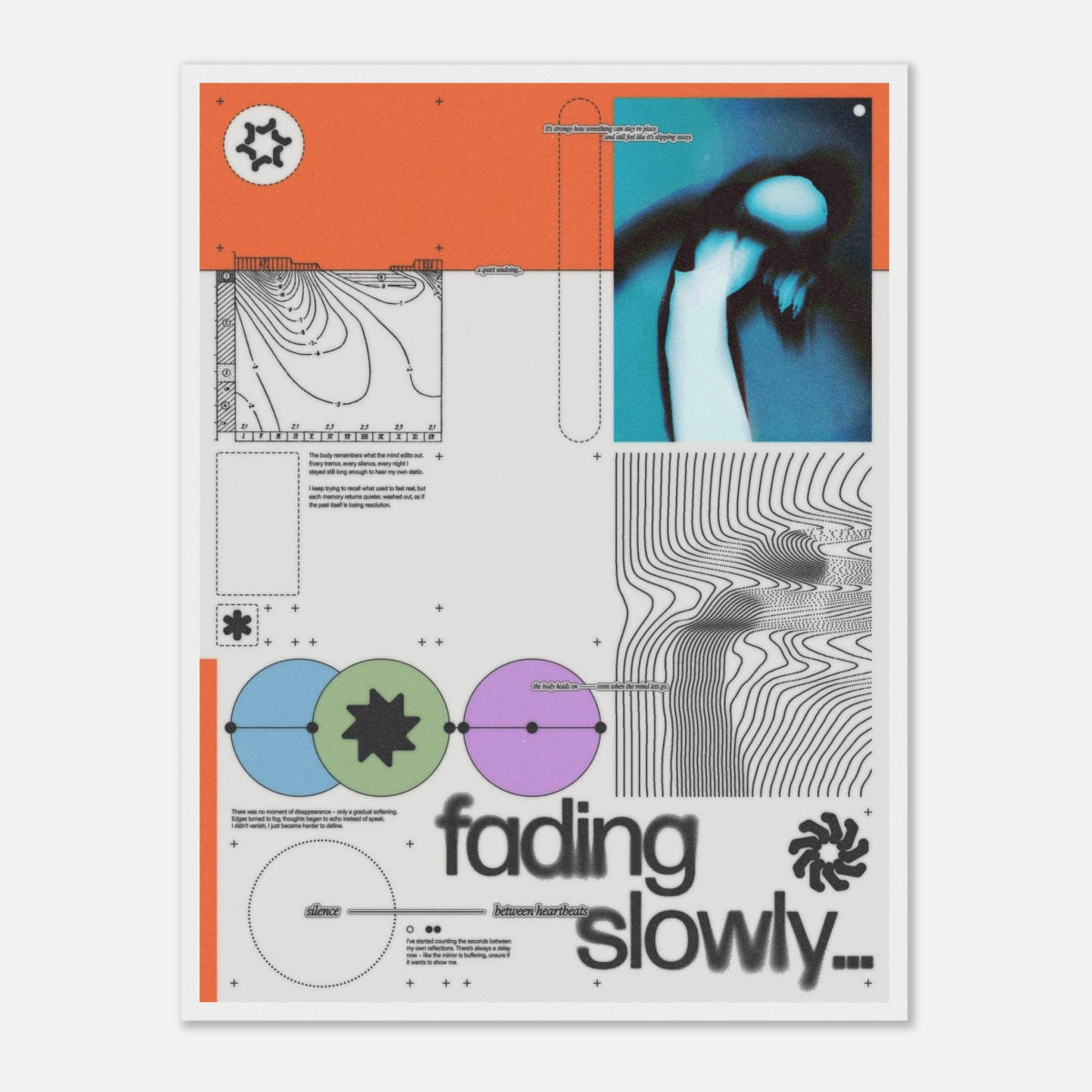 Fading Slowly [1] - Art Print - foxrockettstudio