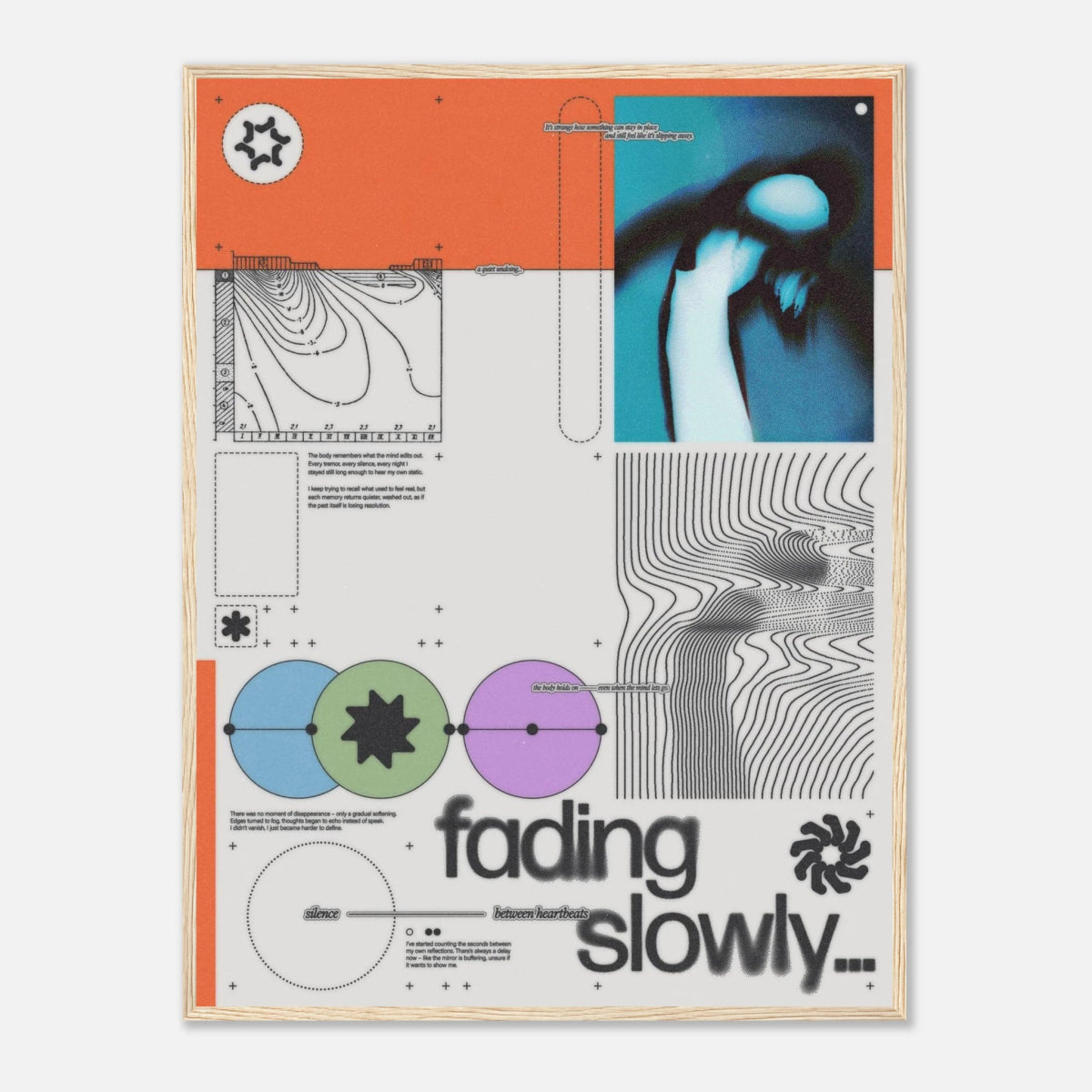 Fading Slowly [1] - Art Print - foxrockettstudio