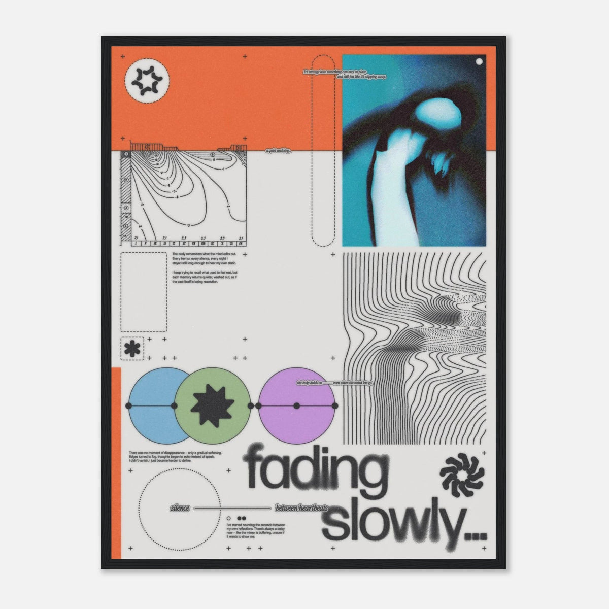 Fading Slowly [1] - Art Print - foxrockettstudio