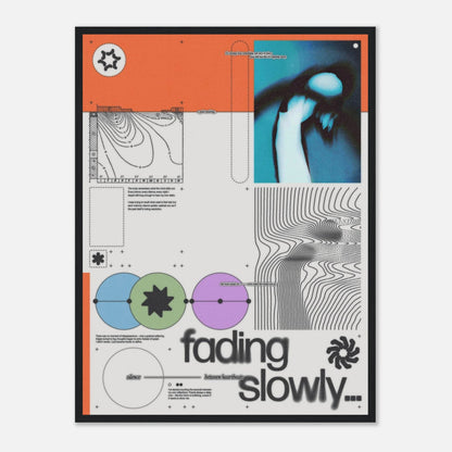 Fading Slowly [1] - Art Print - foxrockettstudio