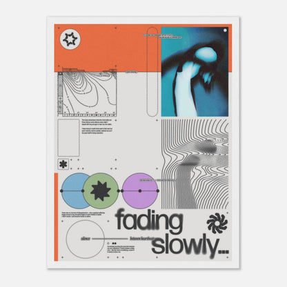 Fading Slowly [1] - Art Print - foxrockettstudio