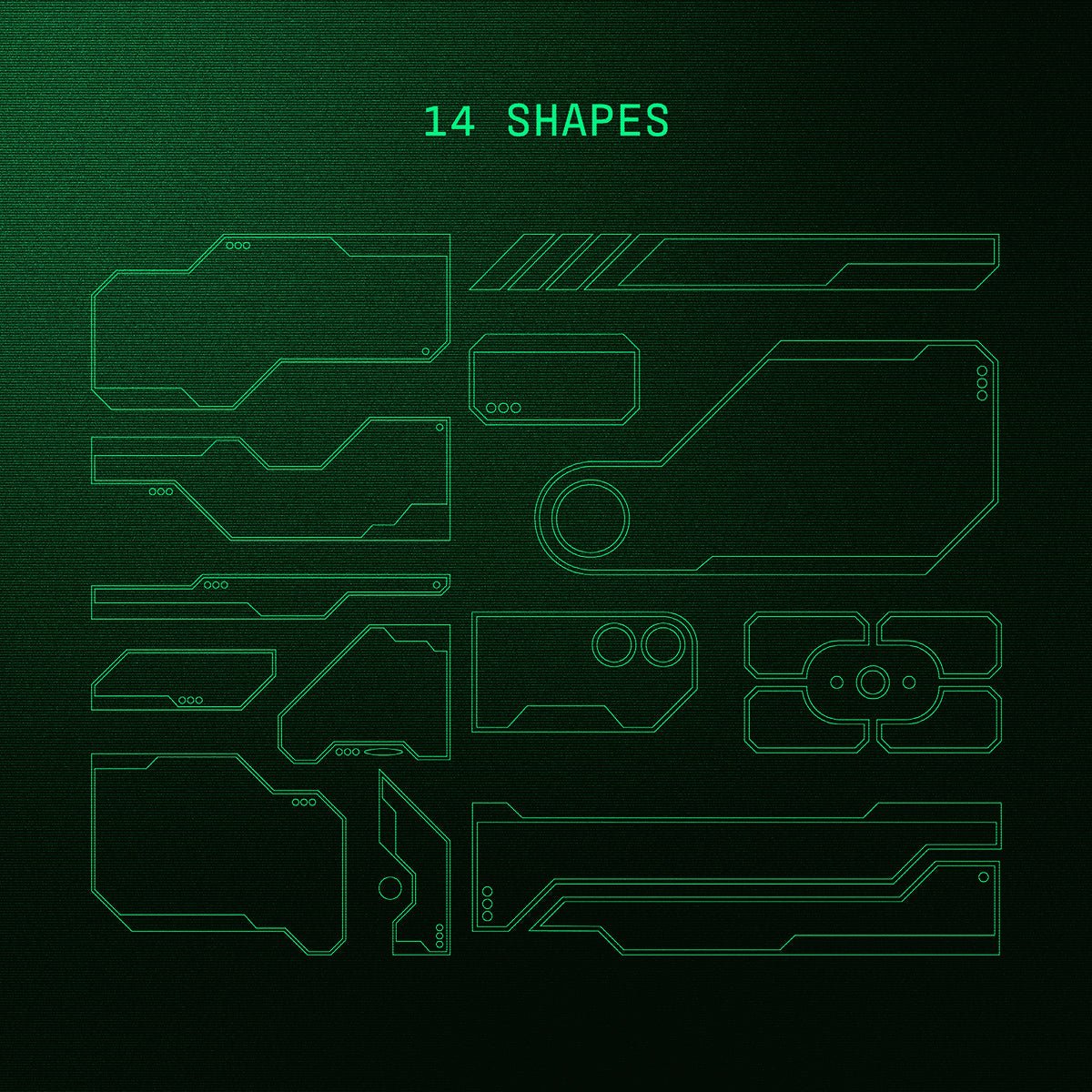 HUD Vectors - foxrockettstudio