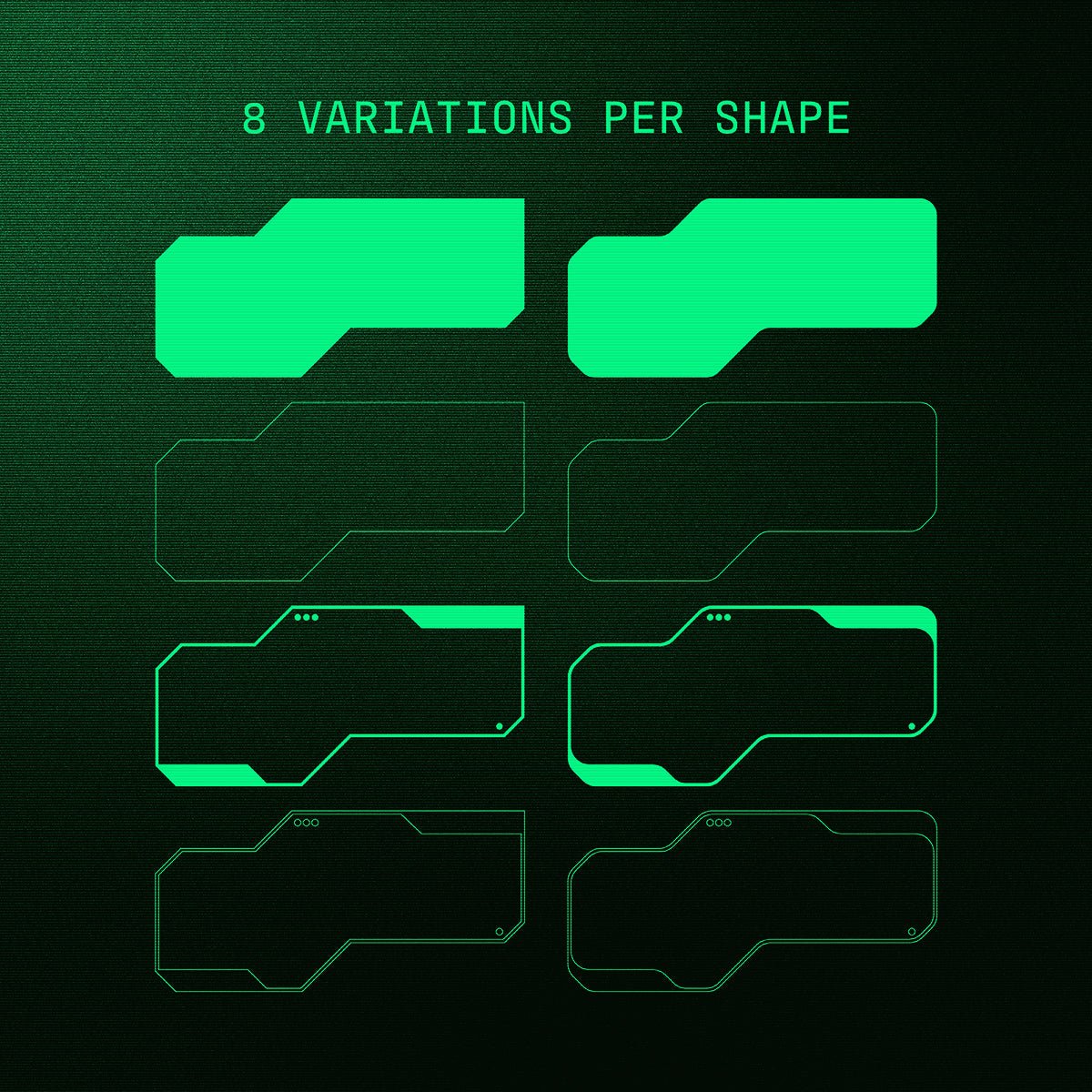 HUD Vectors - foxrockettstudio