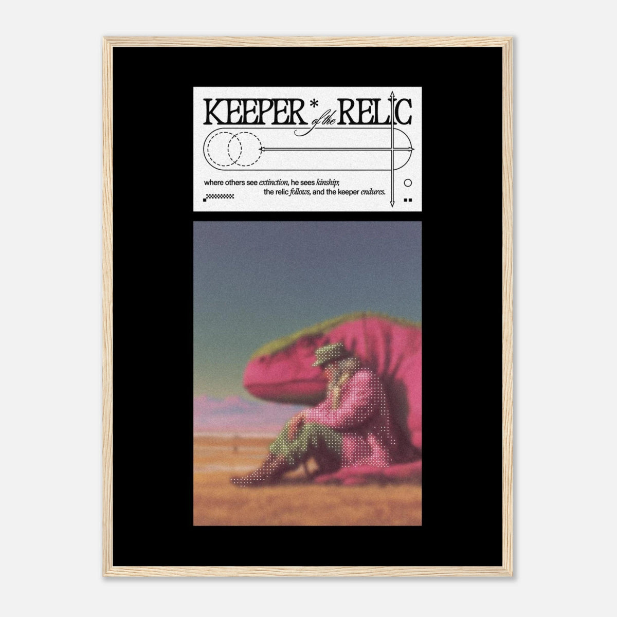Keeper Of The Relic [1] - Art Print - foxrockettstudio
