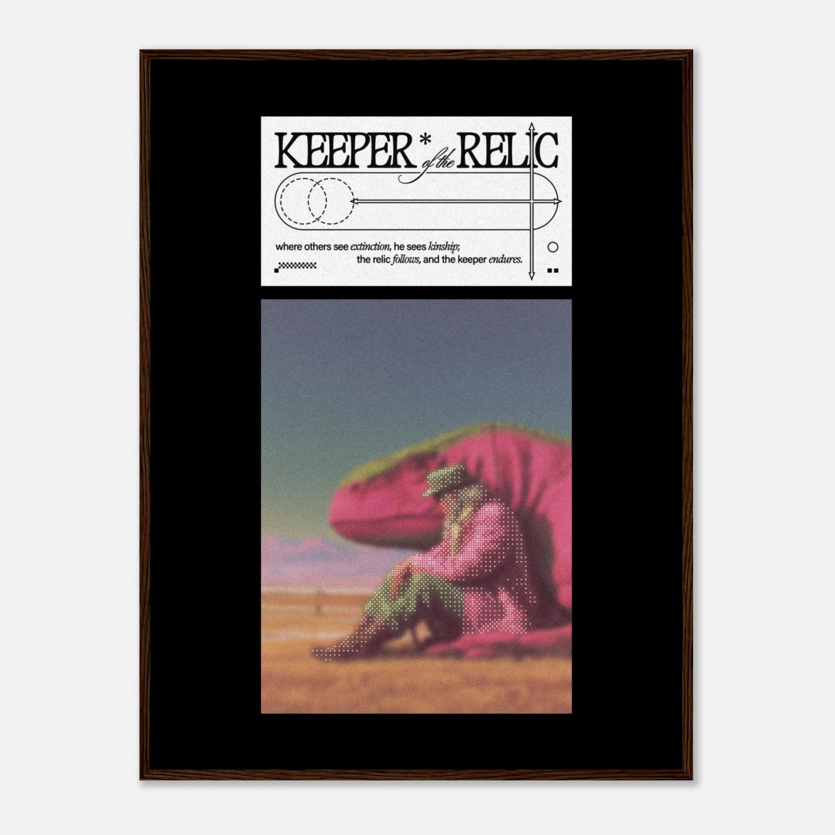Keeper Of The Relic [1] - Art Print - foxrockettstudio