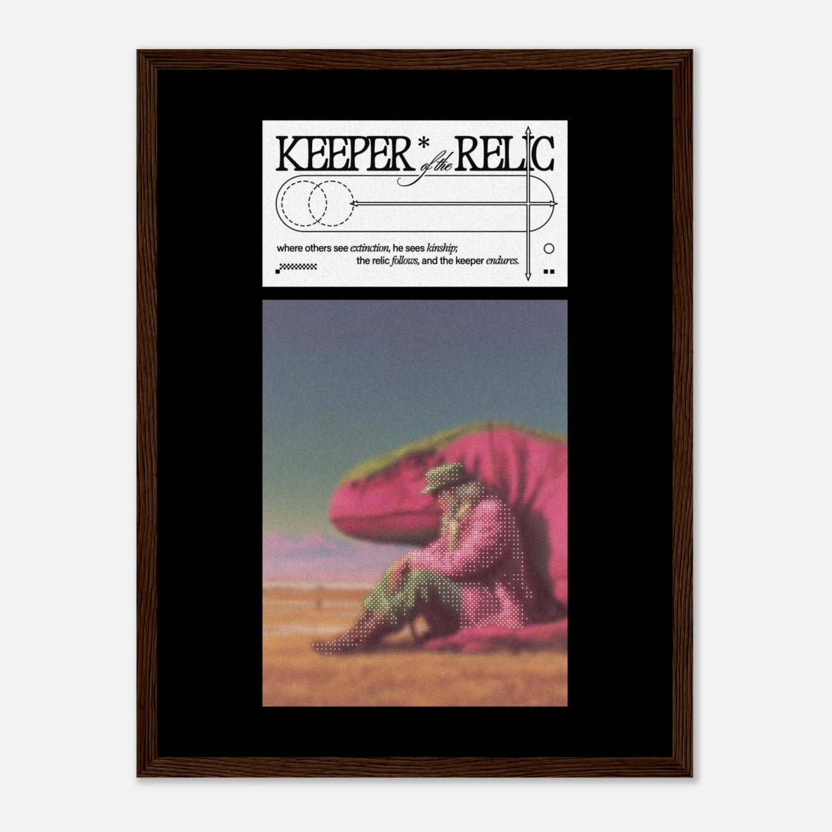 Keeper Of The Relic [1] - Art Print - foxrockettstudio