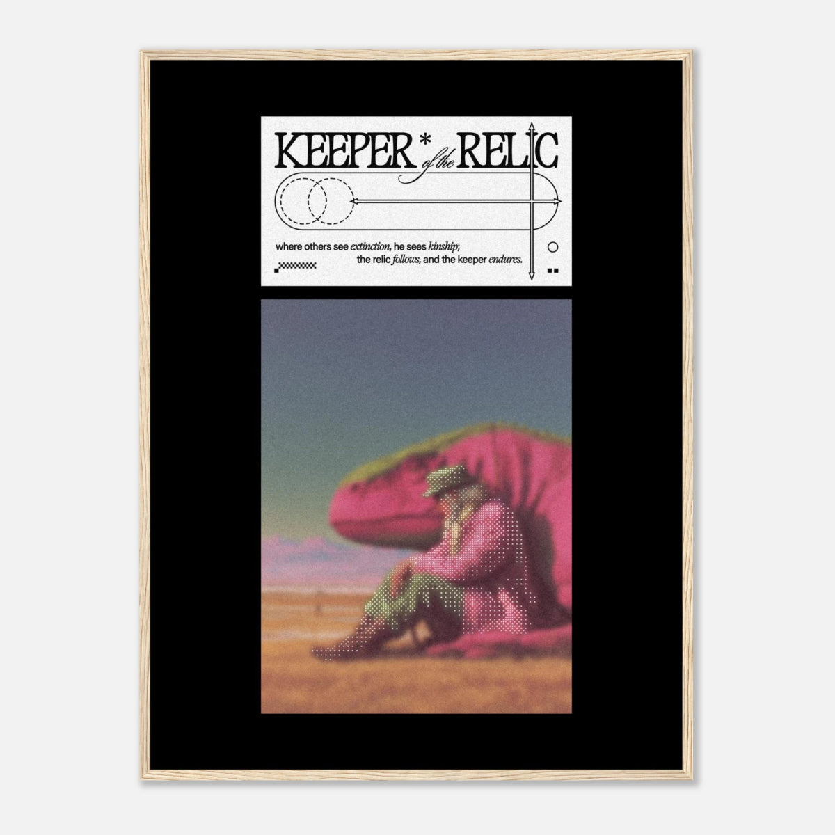 Keeper Of The Relic [1] - Art Print - foxrockettstudio