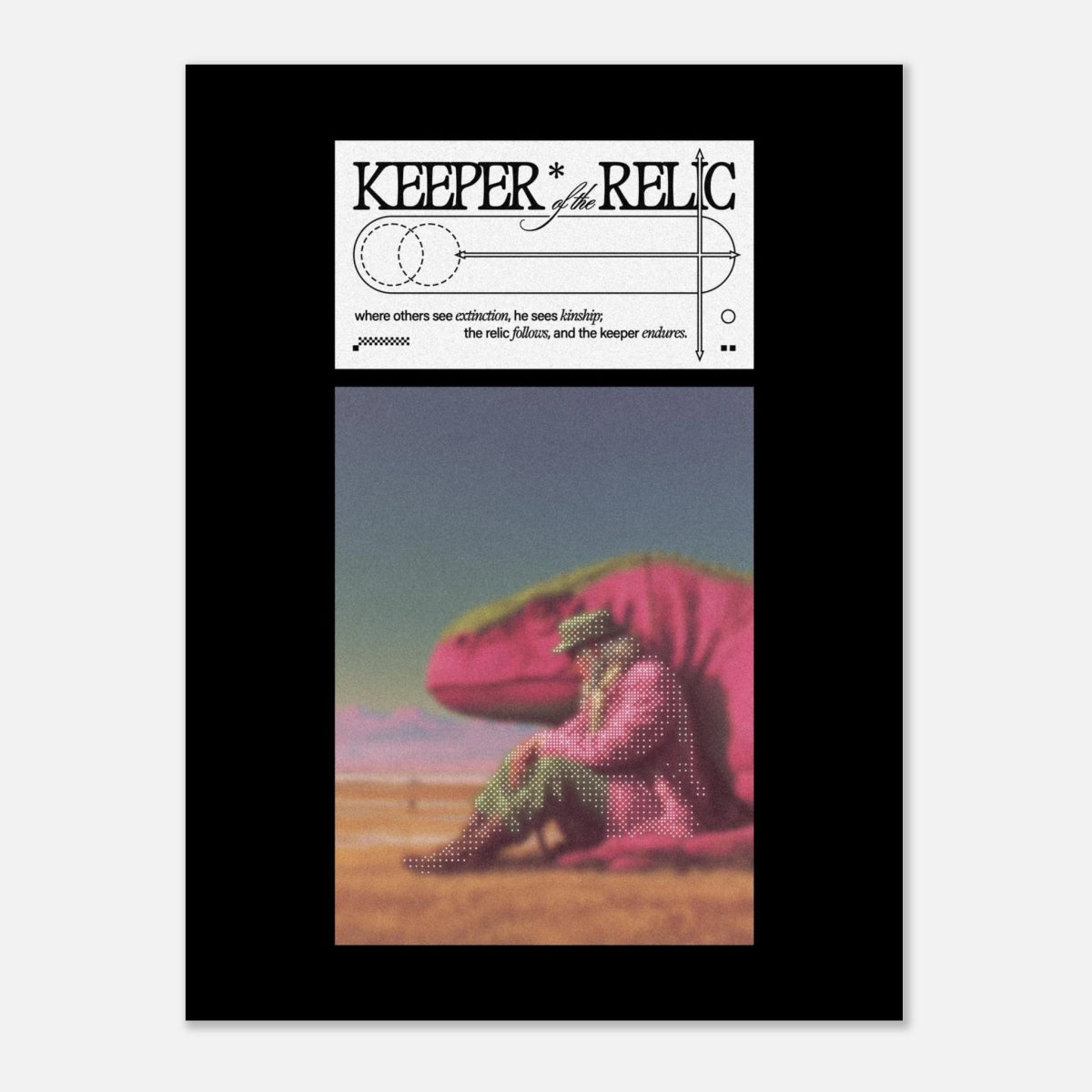 Keeper Of The Relic [1] - Art Print - foxrockettstudio
