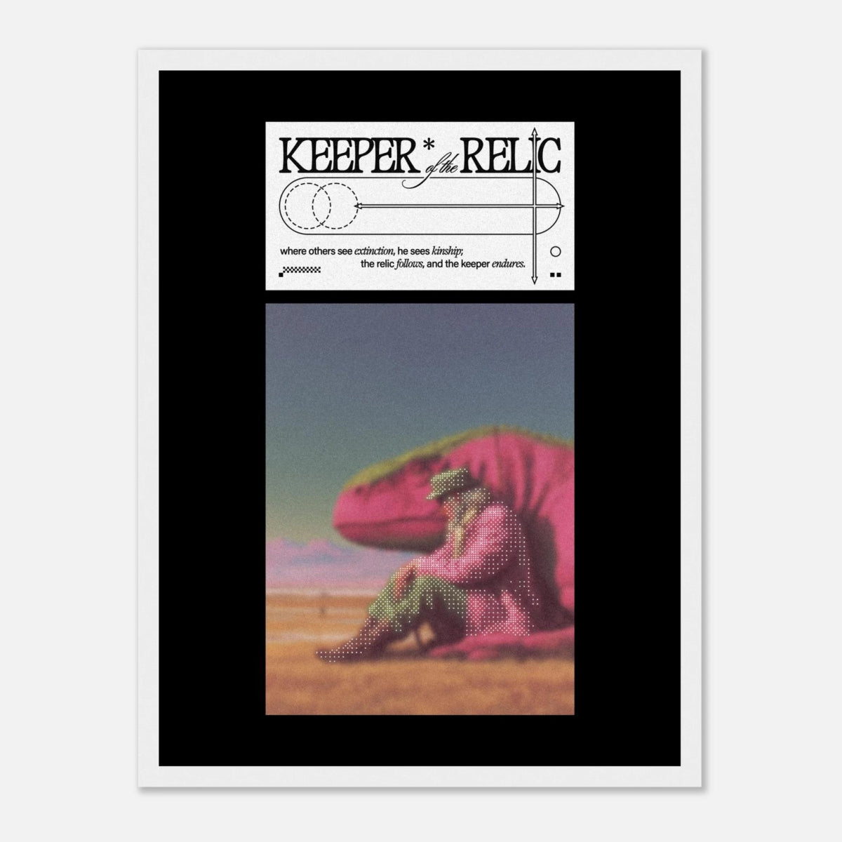 Keeper Of The Relic [1] - Art Print - foxrockettstudio