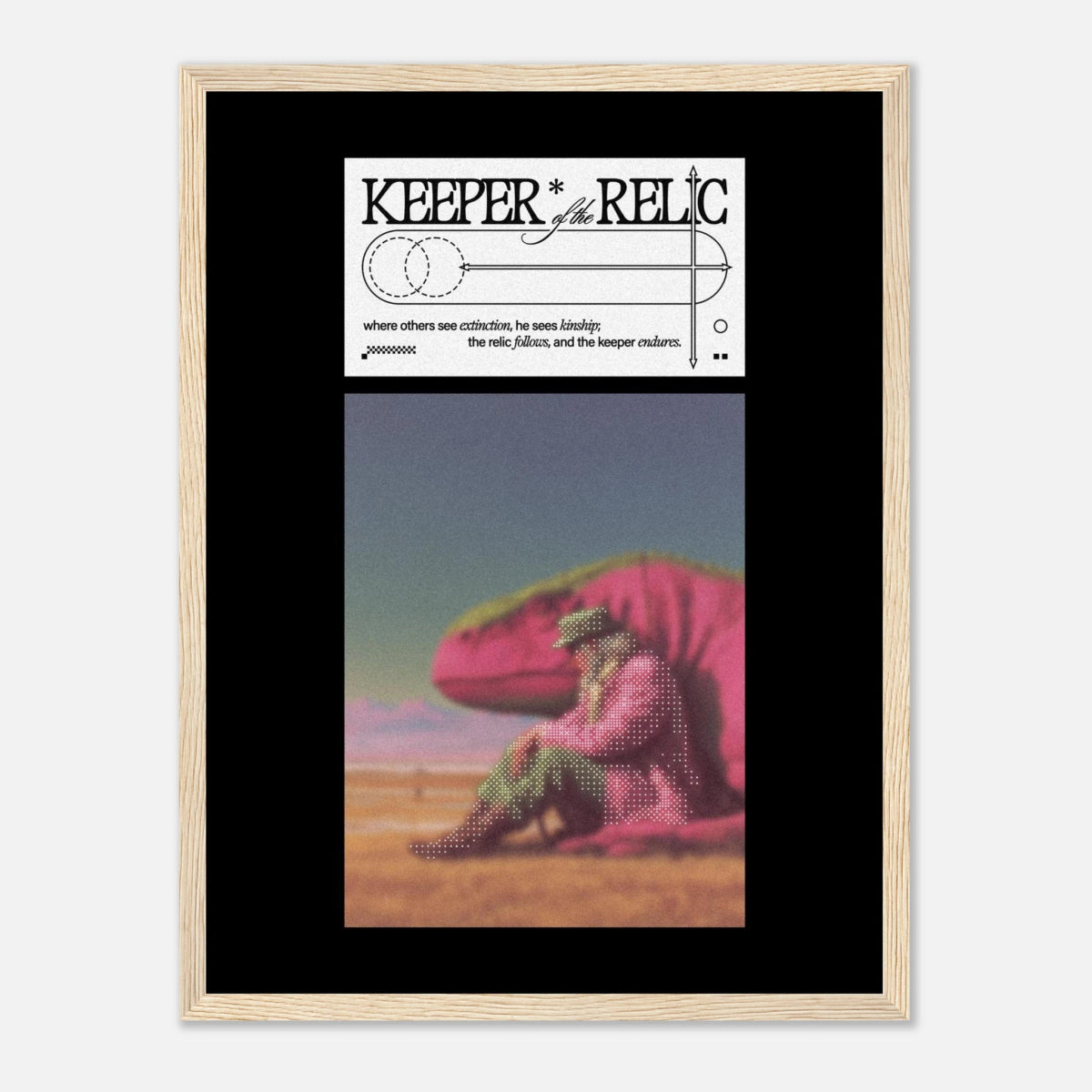 Keeper Of The Relic [1] - Art Print - foxrockettstudio