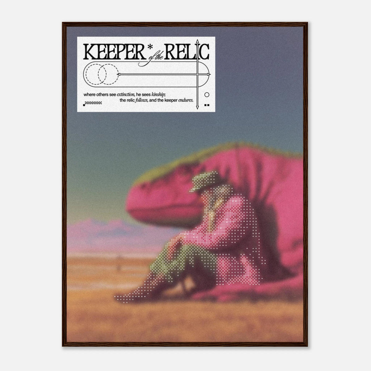 Keeper Of The Relic [2] - Art Print - foxrockettstudio