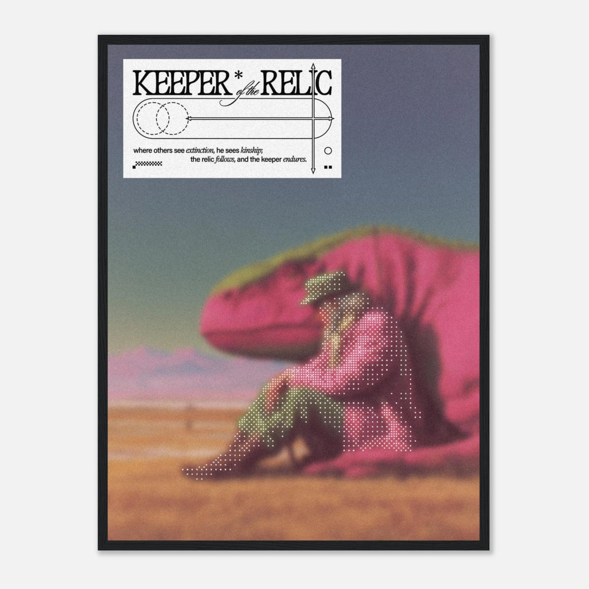 Keeper Of The Relic [2] - Art Print - foxrockettstudio