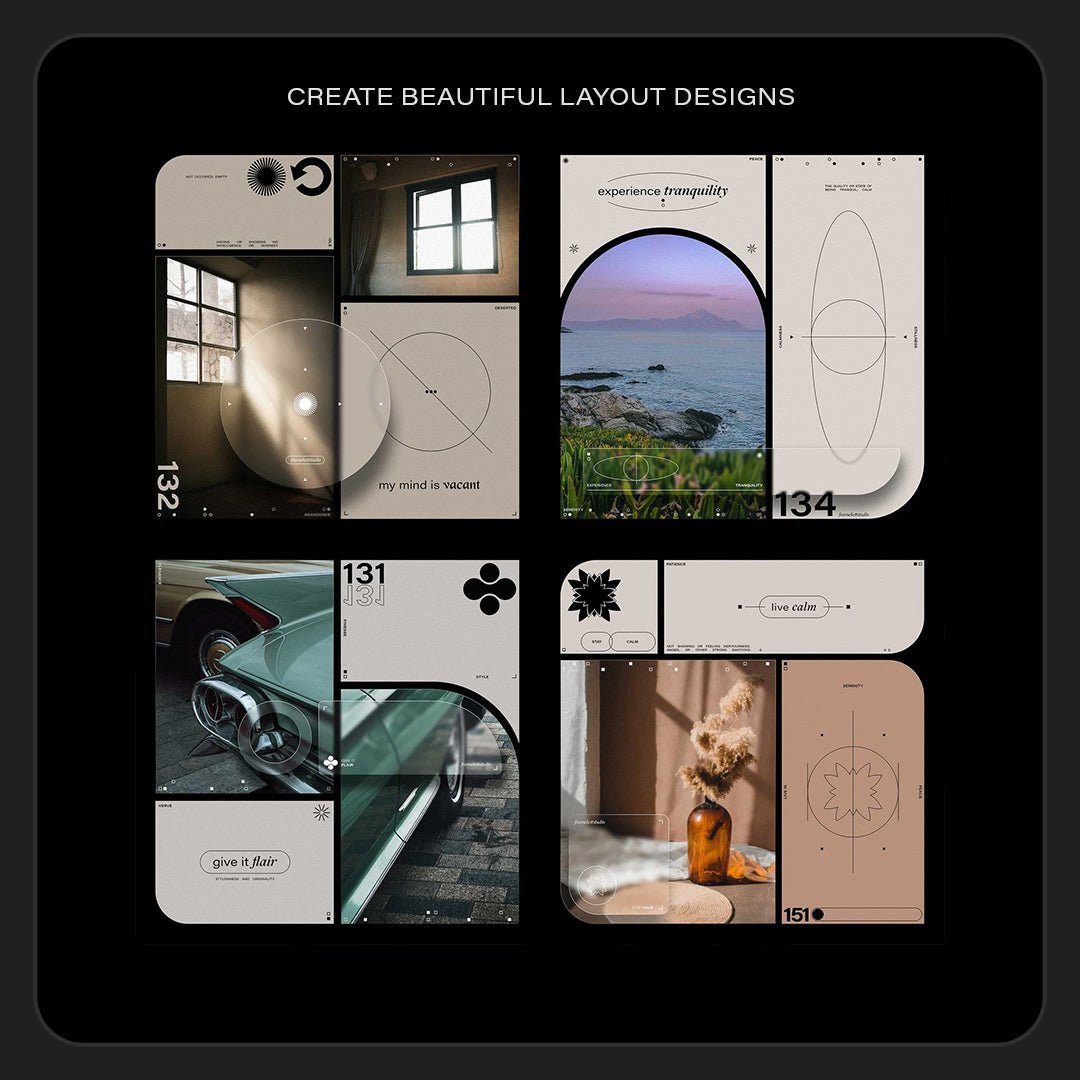 Layouts V1 – PSD Templates – Fox Rockett Studio