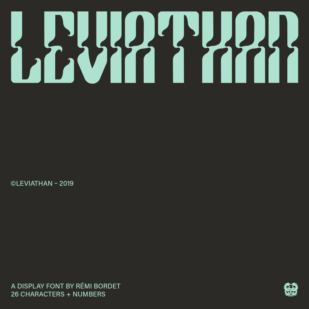 Leviathan Display Font - foxrockettstudio