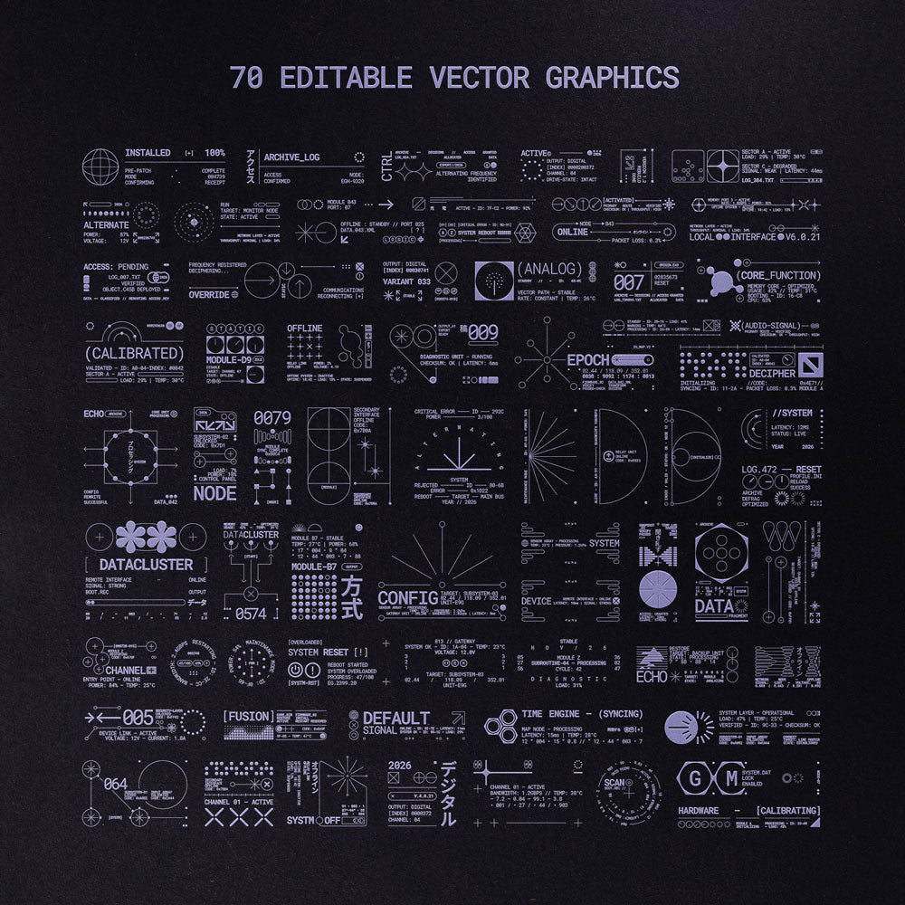 Micrographics Vol.1 - Fox Rockett Studio