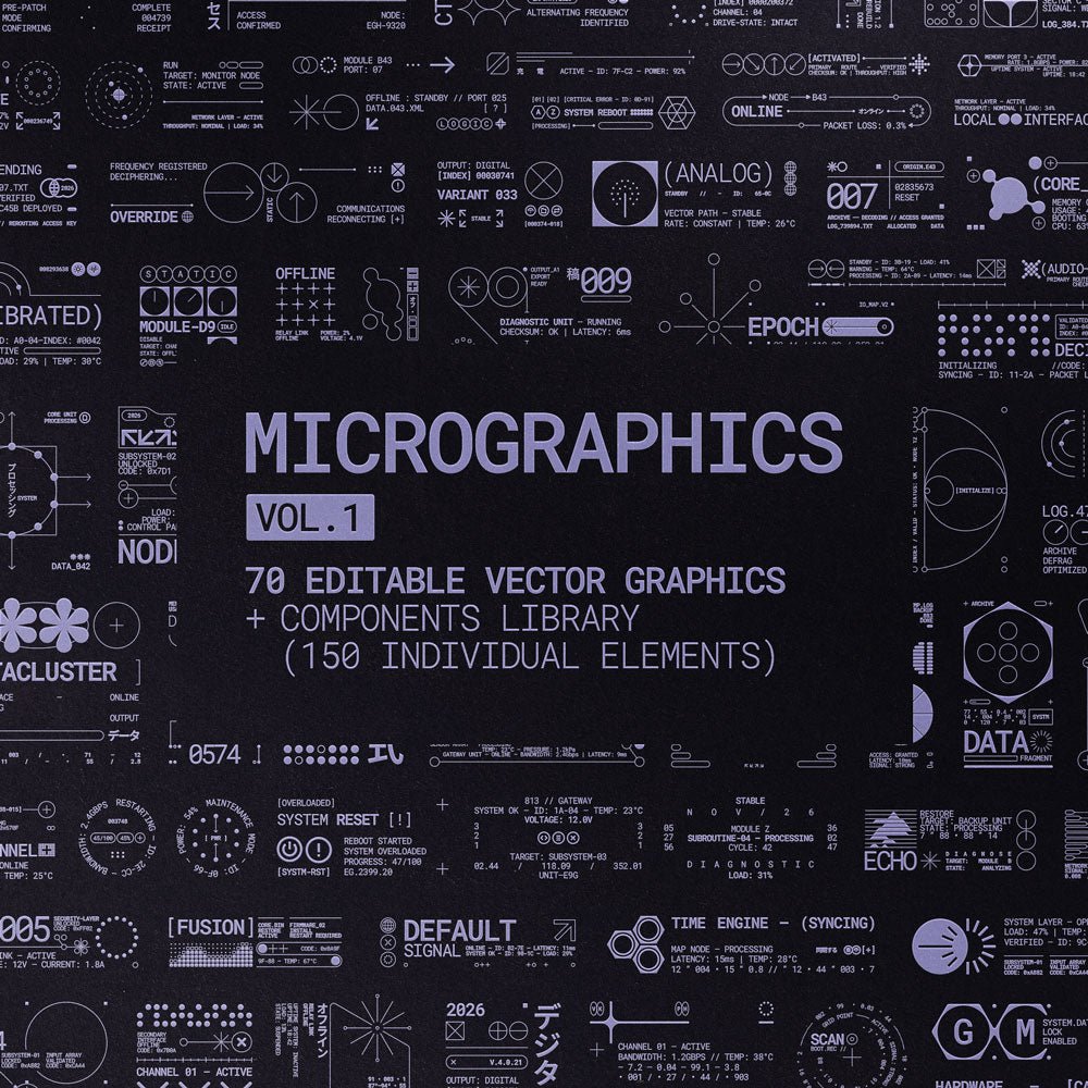 Micrographics Vol.1 - Fox Rockett Studio