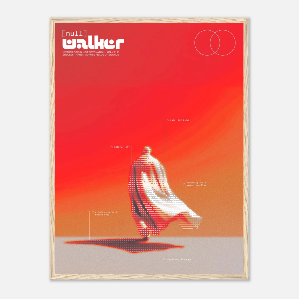 [null] walker - Art Print - foxrockettstudio