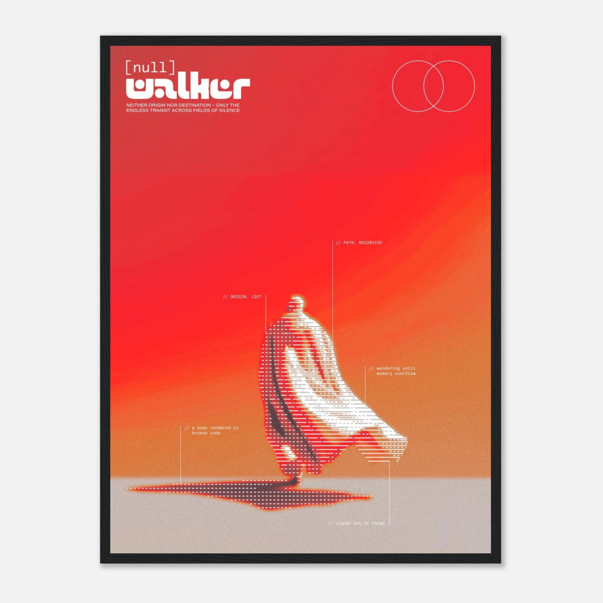 [null] walker - Art Print - foxrockettstudio