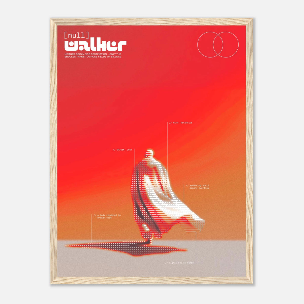 [null] walker - Art Print - foxrockettstudio