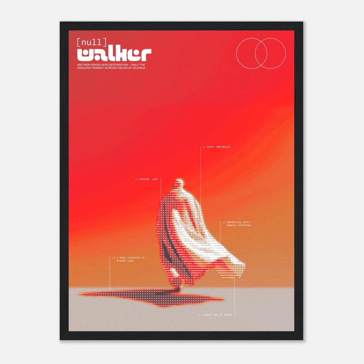 [null] walker - Art Print - foxrockettstudio