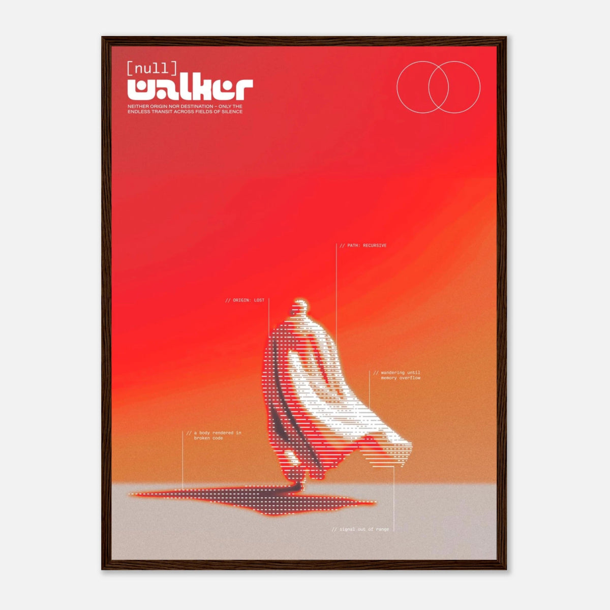 [null] walker - Art Print - foxrockettstudio