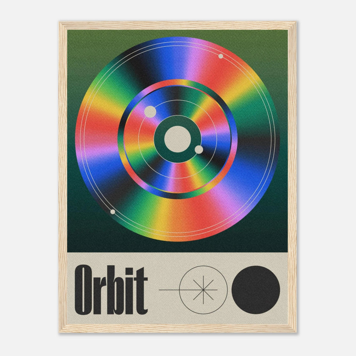 Orbit [2] - Art Print - foxrockettstudio