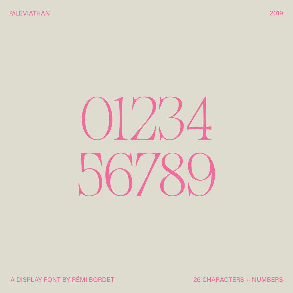 Orpheus Display Font - foxrockettstudio
